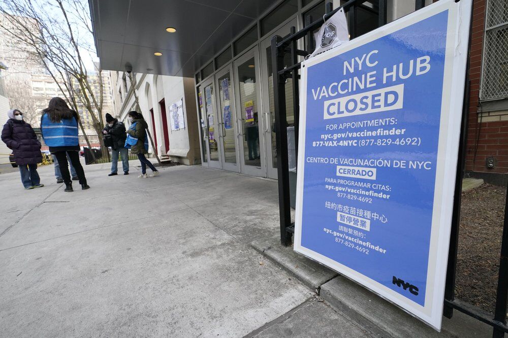 Closed vaccine hub